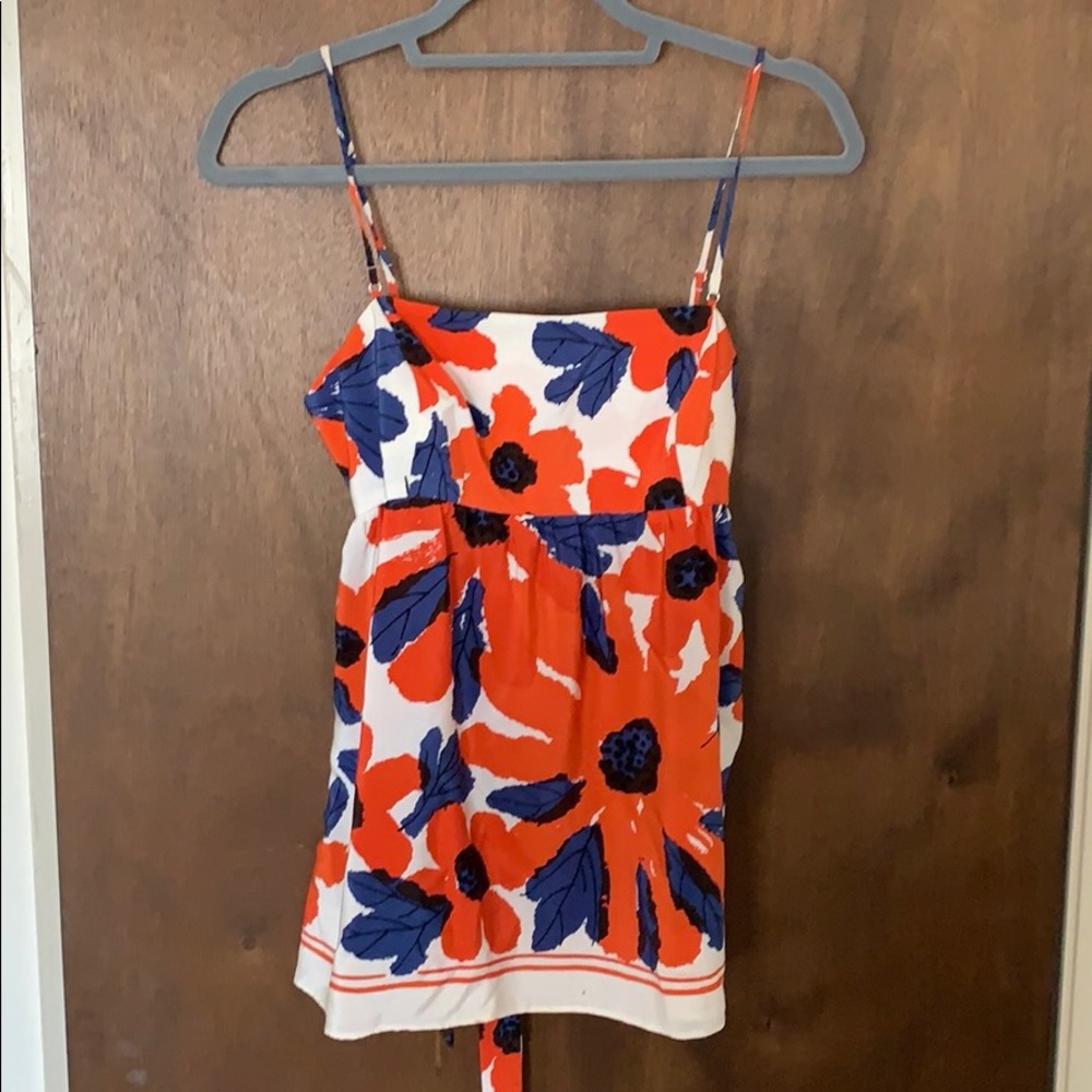 Anthropologie Floral blouse